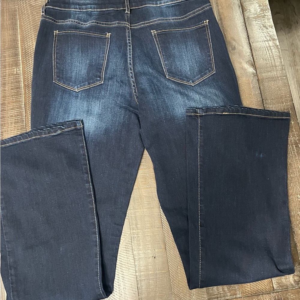 New York & Company Deep Blue Denim - Picture 2 of 3